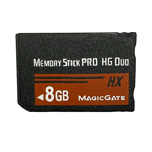 LILIWELL Original 8GB Memory Stick PRO-HG Duo 8GB(HX) for PSP 1000 2000 3000/Camera Card