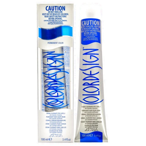 Color Design ColorDesign Ammonia Free Semi Permanent Hair Color - 7.66 Intensive Auburn Blonde Hair Color Unisex 3.4 oz