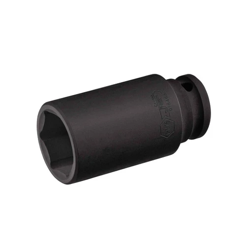 Jetech 1/2 Inch Drive 1-1/16 Inch Deep Impact Socket, Made with Heat-Treated Chrome Molybdenum Alloy Steel, 6-Point Design, SAE
