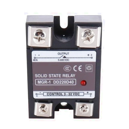 XLUYUGMU Single-Phase Solid State Relay MGR-1 DD220D40 Solid State Relay DC Solid State Relay 5-220VDC 40A