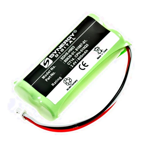 Empire Cell Phone Battery, Works with Plantronics CT14 Cell Phone, (NiMh, 2.4V, 750 mAh) Ultra Hi-Capacity Battery