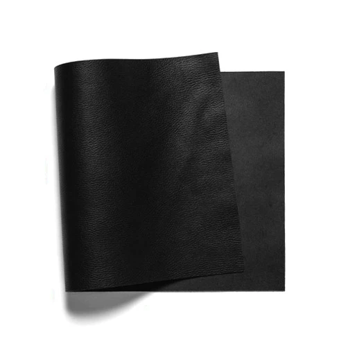 Buckleguy Wickett & Craig 'Milled' Traditional Harness Leather Panels, Black, Multiple Sizes & Weights