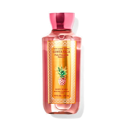 Bath & Body Works Bath and Body Works Body Wash Shower Gel Gift Set (10 Fl Oz (Pack of 1), Costa Rica Pink Pineapple Sunrise)