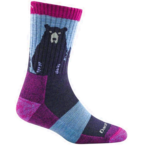 Darn Tough Vermont Darn Tough Bear Town Micro Crew Lightweight with Cushion Sock - Women's