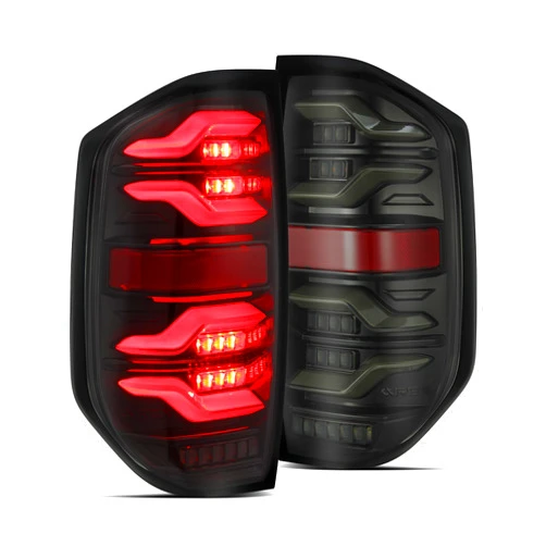 ModifyStreet 14-21 Toyota Tundra LUXX-Series LED Tail Lights Alpha-Black