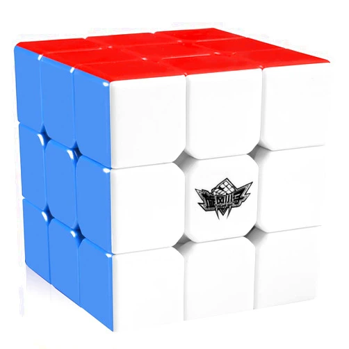D-FantiX Cyclone Boys 3x3 Speed Cube Stickerless Magic Cube 3x3x3 Puzzles Toys (56mm)
