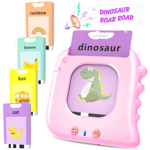Venswell Talking Flash Cards Learning Educational Toys for 2 3 4 5 6 Years Old Boys and Girls, Speech Therapy Toys, Autism Sensory Toys for Autistic Children, Montessori Toys Gift with 224 Sight Words