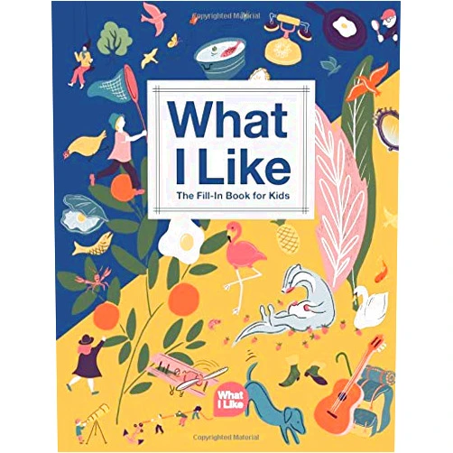 Patrick Mueller,Michele Fischhaber What I Like: The Fill-In Book for Kids