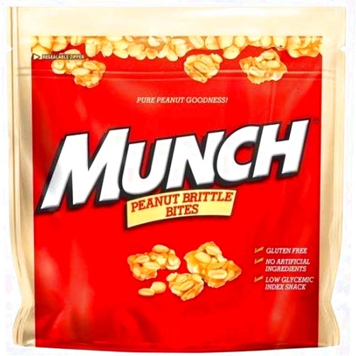 Munch Peanut Brittle Bites, 14.8 oz (Pack Of 3)