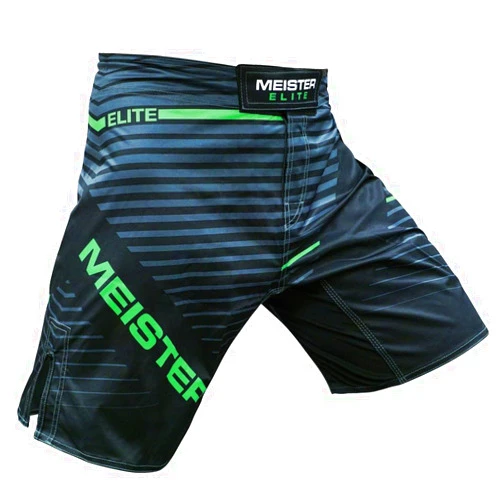 Meister Elite Flex Fighter Board Shorts for MMA Training and Gym Workouts
