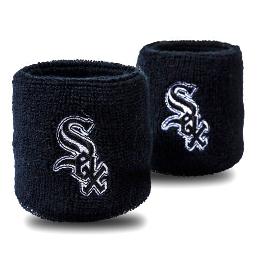 Franklin Sports MLB Team Licensed Baseball Wristbands - MLB Team Logo Sweat Wristbands - Great for Costumes + Uniforms - Pair