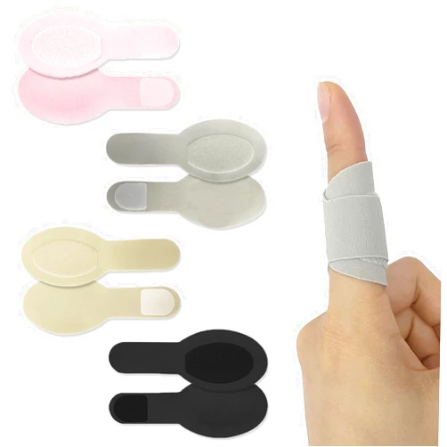 Jrery-KEY 8 PCS Trigger Finger Straps - Lightweight Finger Support Brace Kit Single Finger Wraps for Injured Finger, Arthritis, Sprain - Fits for Thumb/Index/Middle/Ring/Pinky Fingers