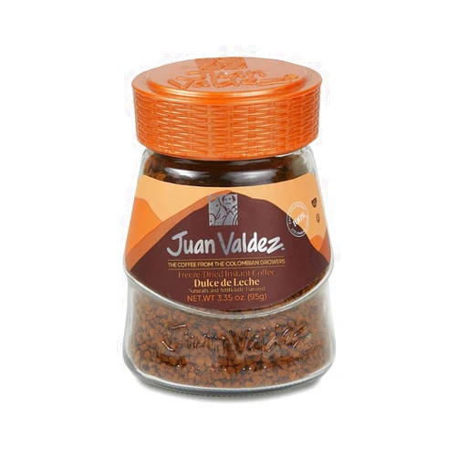 Juan Valdez Dulce De Leche Flavor Freeze Dried Coffee 3.35 OZ - Premium Colombian Coffee