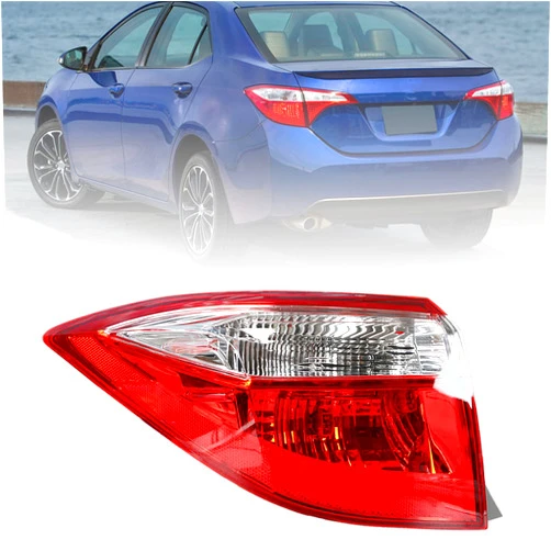 LABLT One Left Driver Side Tail Light Replacement for 2014-2016 Toyota Corolla 815600275 Tail Lamp