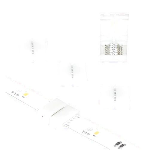 Armacost Lighting 790720 RGB + White LED Tape Light Connector, 5 Count (Pack of 1)