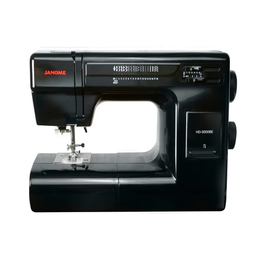 Janome Heavy Duty HD-3000 Black Edition Sewing Machine with Bonus 6 Piece Quilting Kit