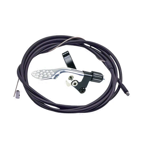 Sporful Bike Seatpost Dropper Remote Control Lever Kit with Cable Aluminum Alloy Universal 22.2mm Clamp for Mountain Bikes