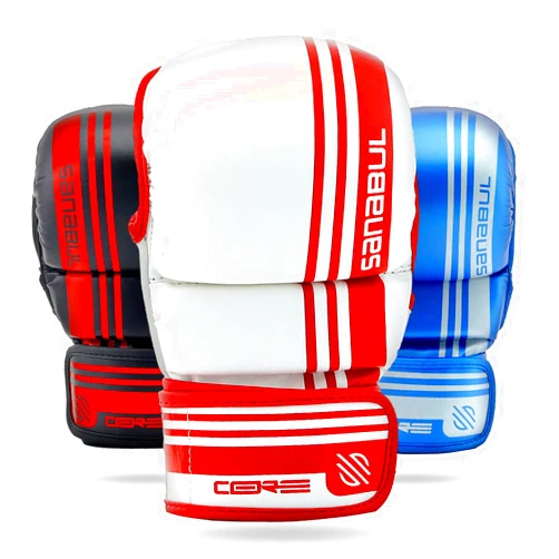Sanabul Core 7 oz MMA Gloves Men & Women Martial Arts Sparring Gloves Training Gloves Hybrid 7oz MMA Kickboxing Gloves