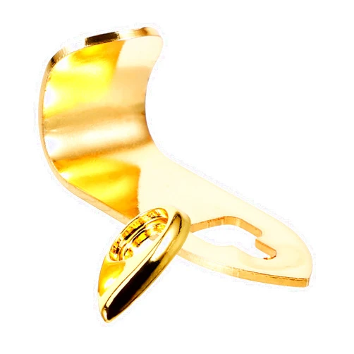VINTORKY Saxophone Thumb Rest Hook Right Hand Metal Bracket Replacement Part for Saxophone Players