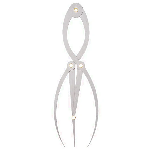 LYBHdpmdds Golden Mean Calipers with Case Golden Ratio Caliper Three-point Positioning Balance Caliper Gauge Tools for Eyebrow Tattoos, Art Work