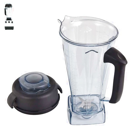 EastFune for Vitamix Blenders 64Oz Container, replace 5000 5200 6300 6500 7500 Pro 200 500 750 vm0101 vm0102 E310 320 etc, compatible with Classic/Explorian/Professional/Propel Series Pitcher Jar Cup