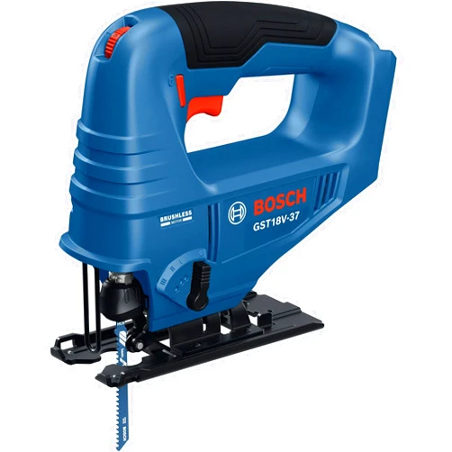 BOSCH GST18V-37N 18V Brushless Top-Handle Jig Saw - Powerful, Compact, 3.7