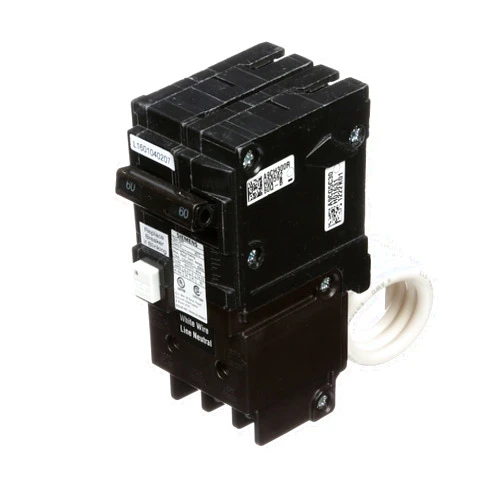 SIEMENS QF260A 60 Amp, 2 Pole, 120/240V Ground Fault Circuit Interrupter with Self Test Feature