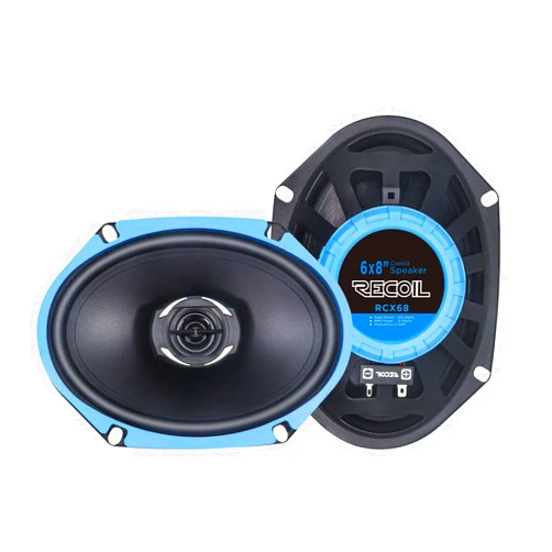 RECOIL RCX68 Echo Series 6X8-Inch Car Audio Coaxial Speaker System