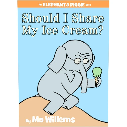 By Mo Willems (Author) Should I Share My Ice Cream?-An Elephant and Piggie Book
