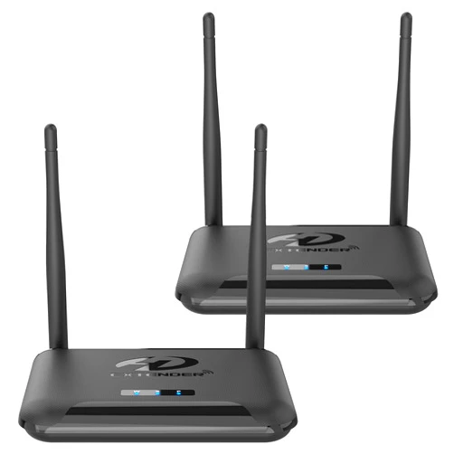 PAKITE Wireless HDMI Transmitter and Receiver, HDMI Loop-Out, IR Remote Extender, Range 200M/657FT, 1 TX to 4 RXs, 1080P 60HZ, Streaming Video from STB, Laptop, PC, Netflix, YouTube to TV, Projector