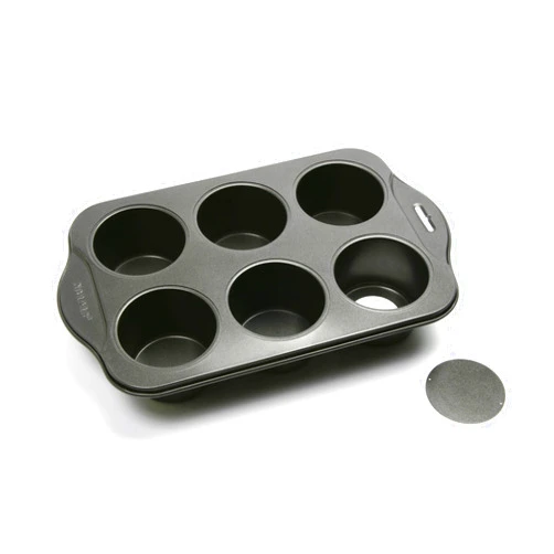 Norpro Nonstick 6 Cup Small Mini Cheesecake Muffin Cupcake Tart Quiche Pan New 1 As Shown