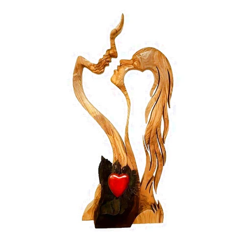 EAPCY Indoor Home Decorations, Love Eternal Wood Ornaments Ornaments, Indoor Wooden Ornaments Home Decoration, Gifts for Lovers, Valentine's Day Gifts, Wedding Gifts, Love Souvenirs (A)