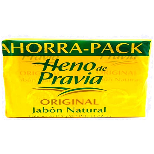 Heno de Pravia (PACK OF 4) Natural Bath Soap 4.1 Ounce