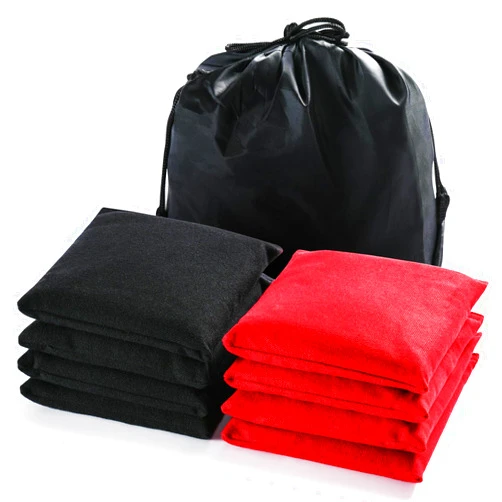 LitHome Cornhole Bags Set of 8, Weather Resistant Corn Hole Bags Professional Size & Weight for Cornhole Tossing Game, Cornhole Bean Bags with Carry Bag