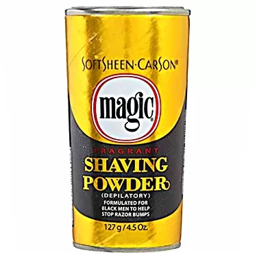 Magic Shaving Powder Gold Can