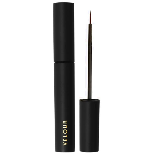 Velour Lashes Velour Strong Eyelash Glue – Super Hold Vegan Lash Glue, Brush on Applicator – Premium, Latex-Free Eye Lash Glue for Strip Eyelash Extensions, Lash Adhesive for False Lashes (Black)