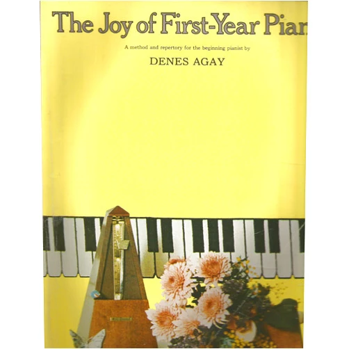 By unknown author (Author) The Joy of First Year Piano (Joy Of...Series) (Edition unknown) by Agay, Denes [Paperback(1992]