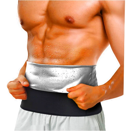 LODAY Waist Trimmer for Men Weight Loss,Stomach Trainer Sweat Workout Shaper,Neoprene-Free Slimming Sauna Belt