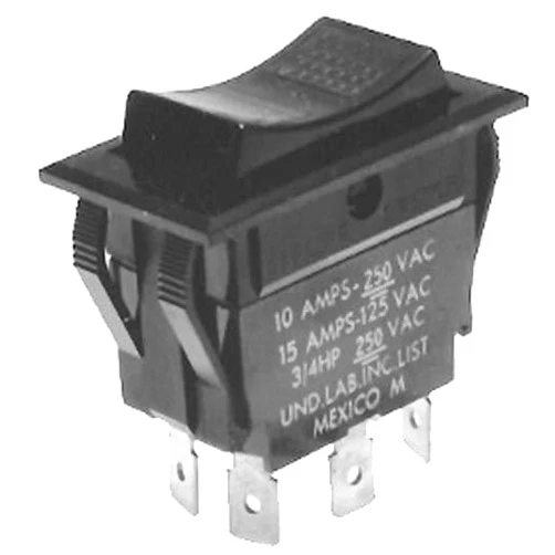 PartsFPS Switch for Imperial Part# 1126 (OEM Replacement) - Black, Push Button, 1-way, Manual