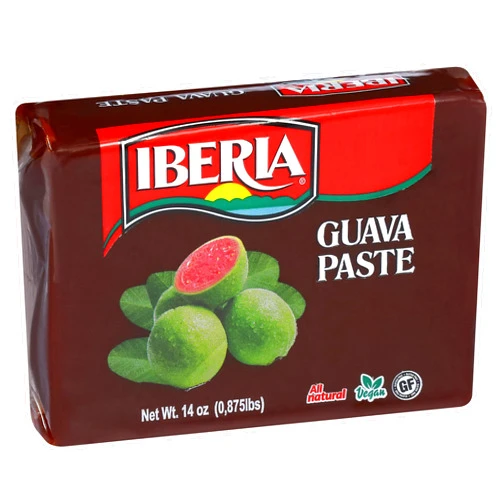 Iberia Guava Paste, 14 oz, All Natural, Vegan, Gluten Free, Halal, Kosher Guava Paste for Snacks, Cooking, Baking, 14 Ounce (Pack of 1)