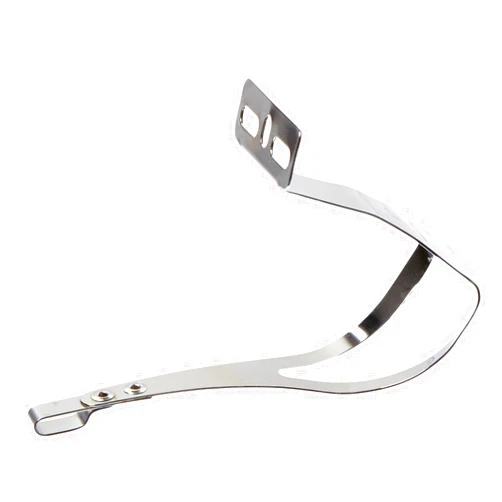 Zefal Bicycle Classic Steel Half Toe Clips, L/XL