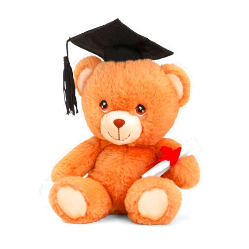 Deluxe Paws Eco Plush Special Occasions, 100% Recycled - Graduation