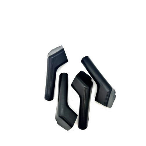 UYG Includes 2 Right and 2 Left Sides! Stay Dry in Style with White RV Rain Gutter Spouts - Protect Your RV's Roof from Rain and Direct Water Away (Black)