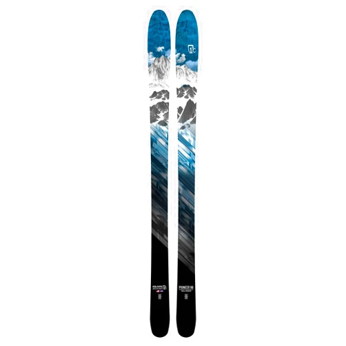Icelantic Skis ICELANTIC Men's Pioneer 96 Lightweight Durable Stable Alpine All-Mountain Snow Skis with Special Artwork, No Bindings Included