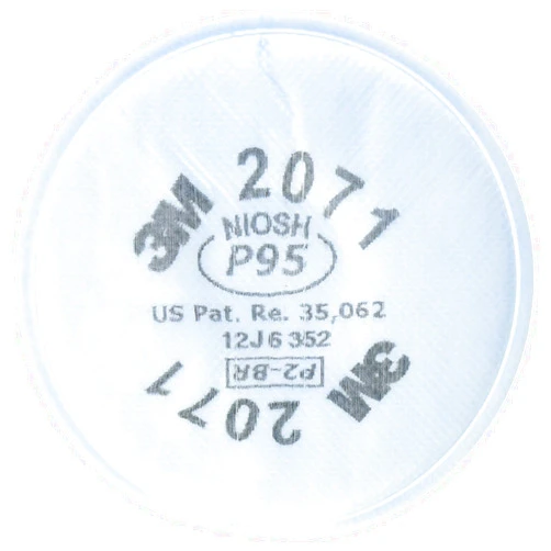 3M Particulate Filter P95 2071 LOT of 3 (6 filters)
