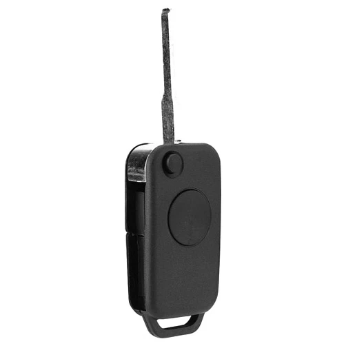 Aramox Key Fob Case, Flip 1 Button Remote Key Fob Case Shell Cover Fit for -Benz Class 1984-2004