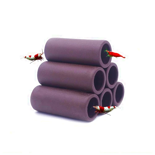 SOYEAHZ Aquarium Breeding Cave Shrimp Shelter Hide Spawning Tube Shrimp Habitat Ornament Hiding Cave Fish Tank Decorations Six Holes