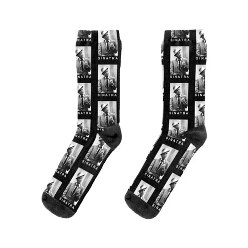 AZTUMY Unisex Socks Frank Running Sinatra Thanksgiving 34 Unique Vintage Sports Birthday Socks Presents Gifts For Christmas Holidays