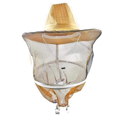 BeesNise Beekeeping Veil Hat Beekeeper Hat with Anti-bee Netting Professional Bee Keeping Supplies