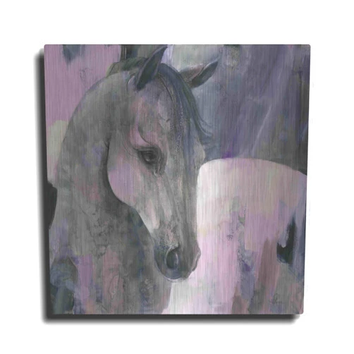 Luxe Metal Art 'Gallant' by Albena Hristova, Metal Wall Art, 12